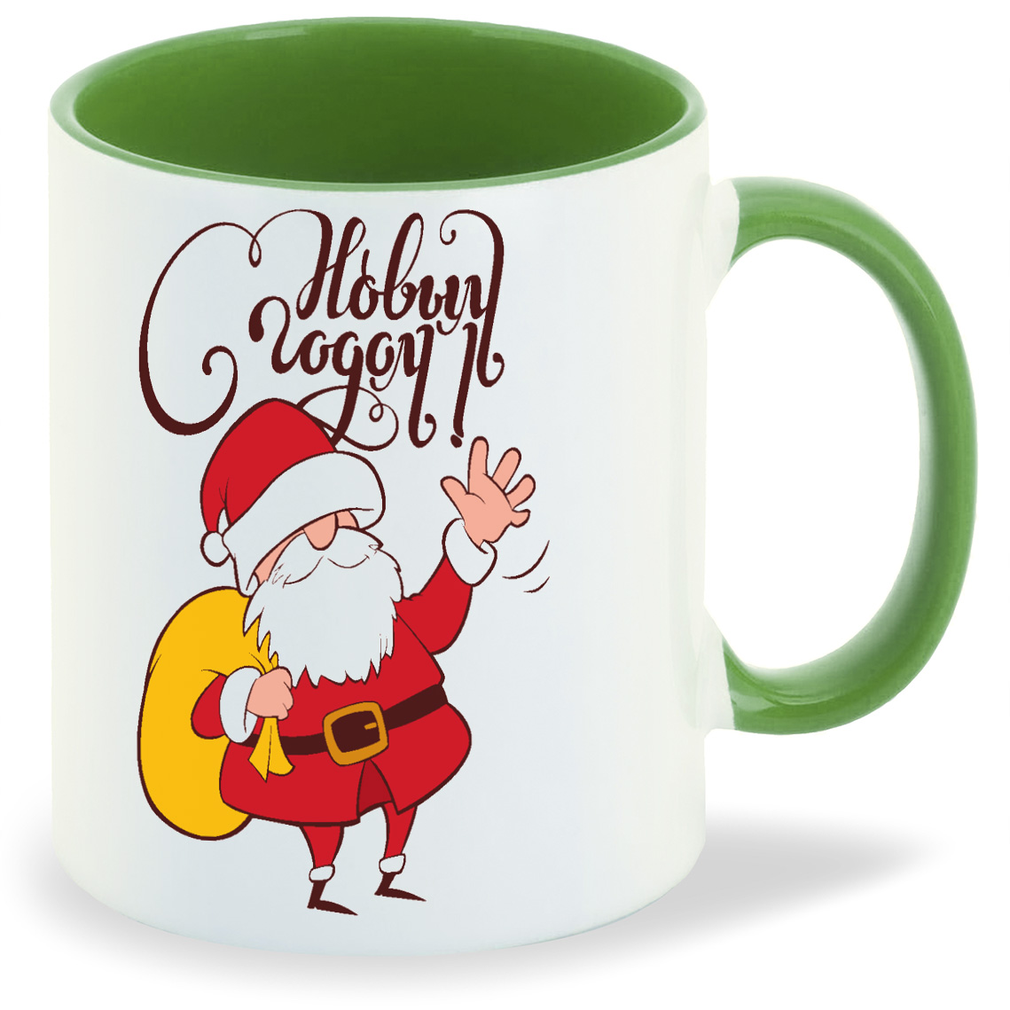 

Кружка CoolPodarok С новым годом, С новым годом