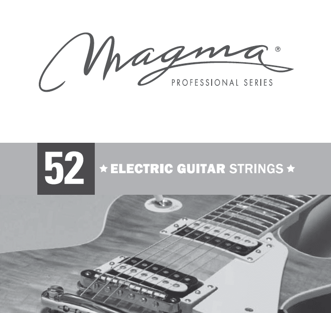 

Одиночная струна для электрогитары 52 Magma Strings GE052N, GE052N