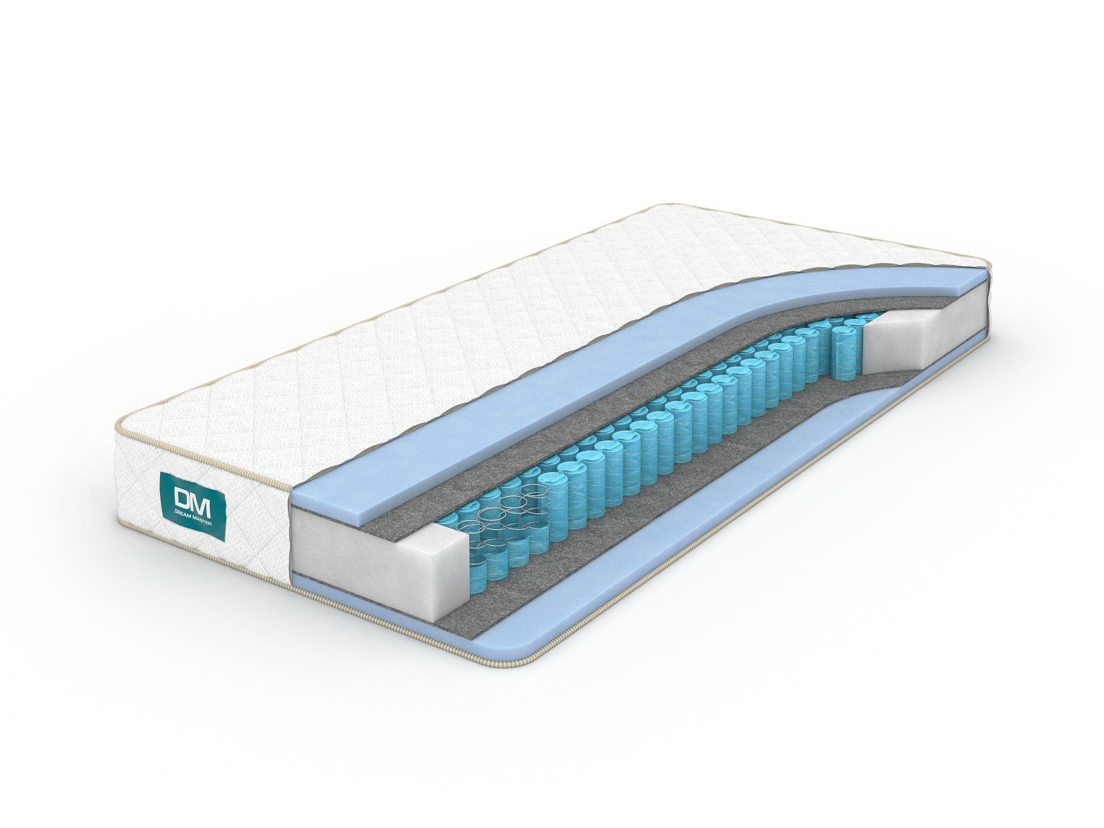 

Матрас Dream Master Кантри 16 SP 120х190, Белый, Кантри 16 SP