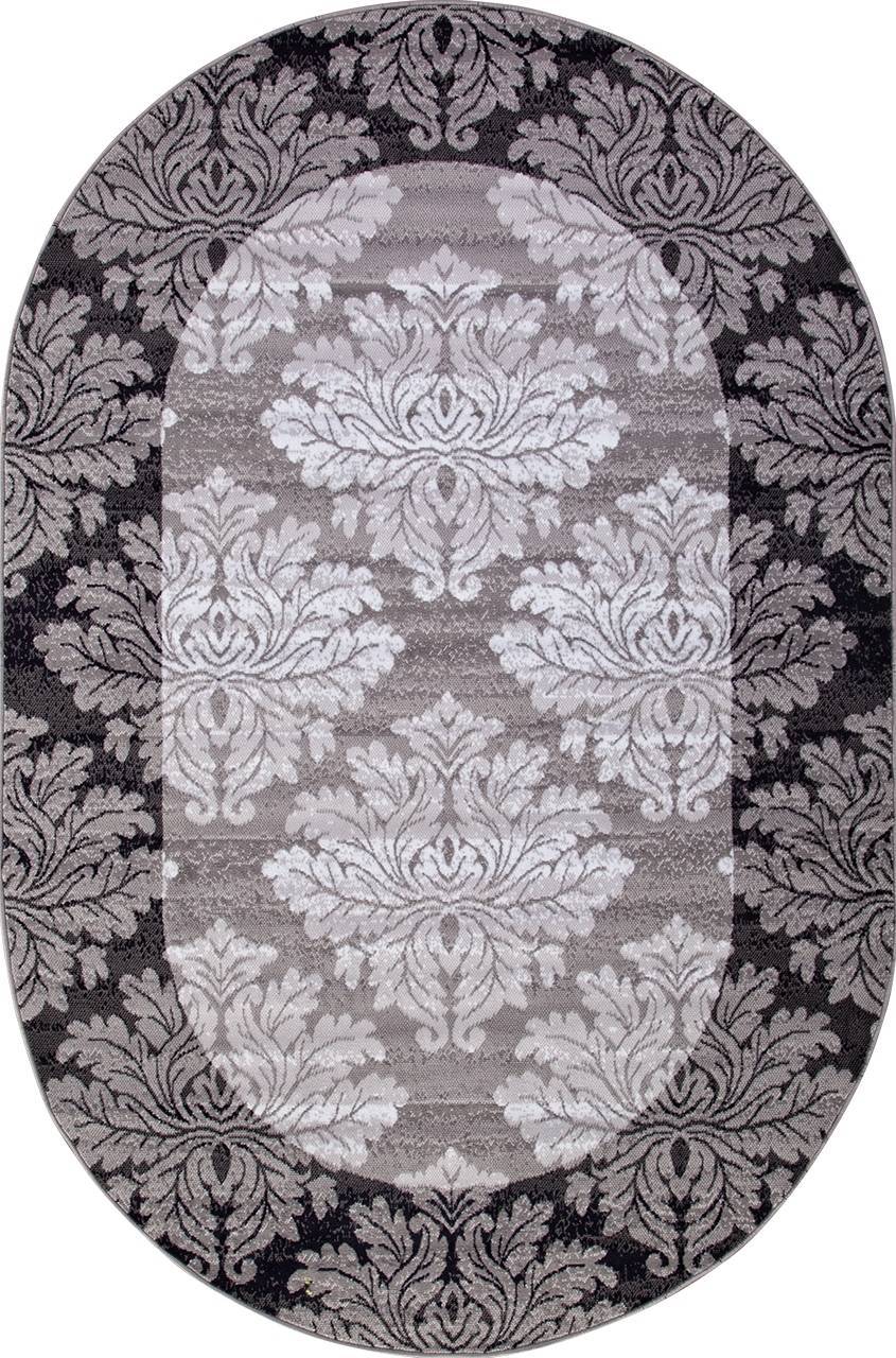 

Ковер SILVER d213 GRAY Овал