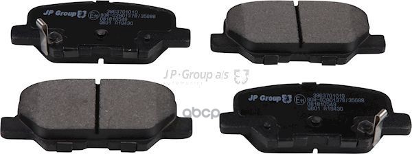 

Комплект Тормозных Колодок, Дисковый Тормоз JP Group 3863701010
