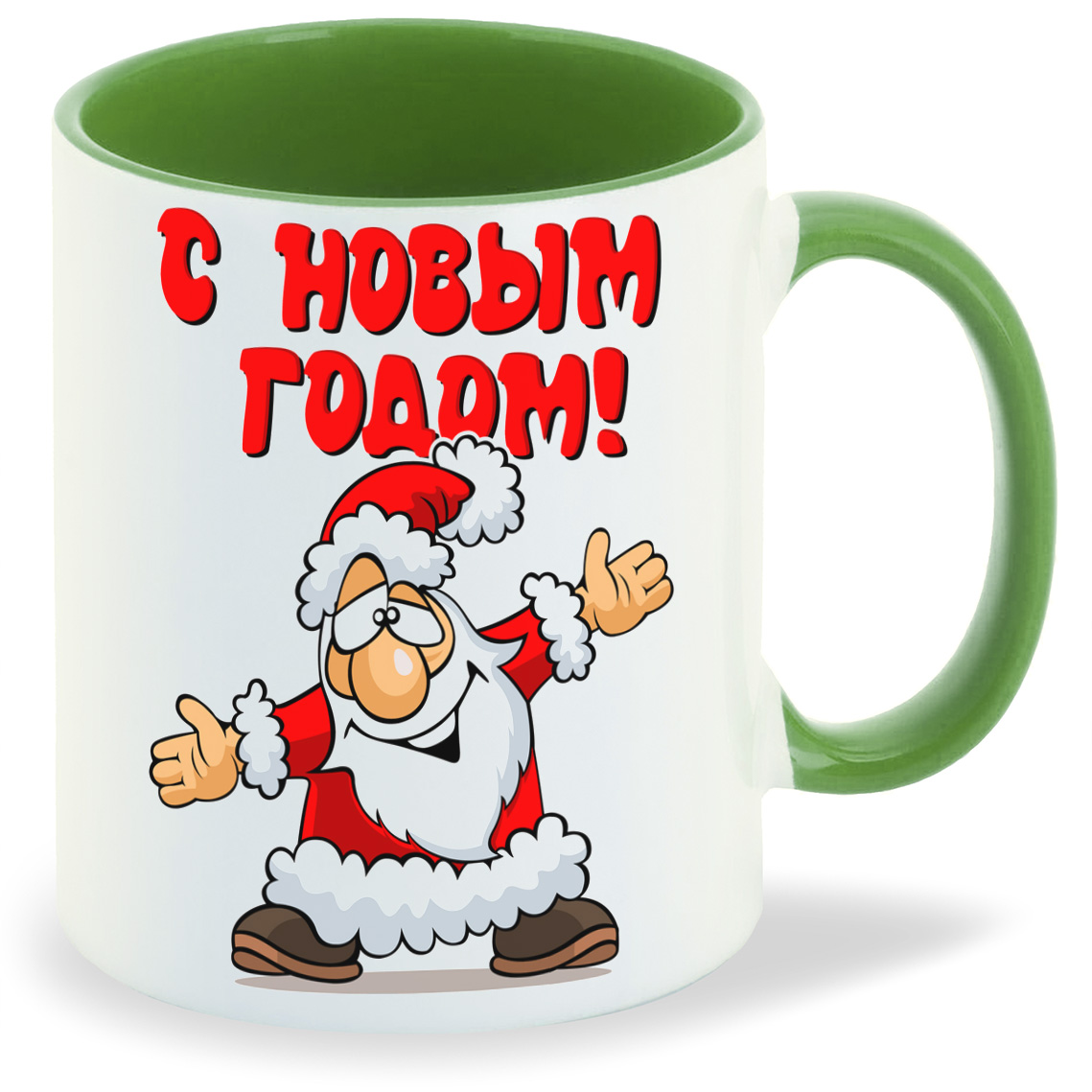 

Кружка CoolPodarok С новым годом, С новым годом