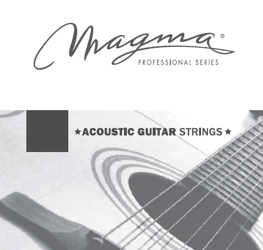 

Одиночная струна для акустической гитары 17 Magma Strings GA017PB, GA017PB
