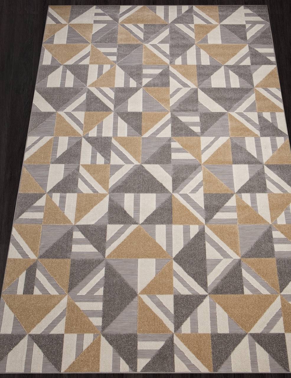 фото Ковер sigma d931 brown-beige merinos