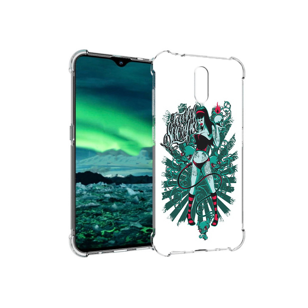 

Чехол MyPads Tocco для Nokia 2.3 нарисованная девушка в татуировках (PT142254.97.499), Прозрачный, Tocco