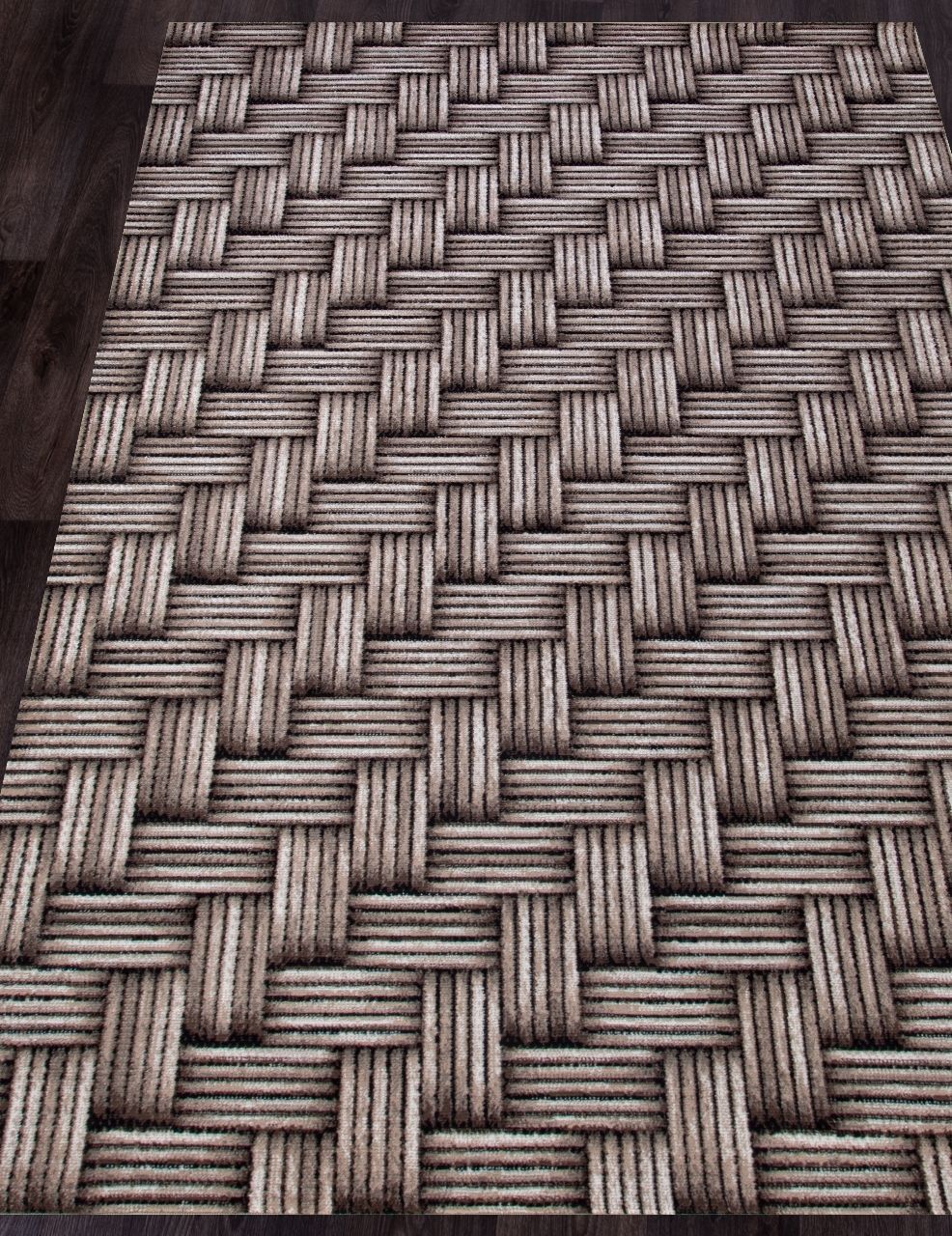 

Ковер SIERRA D722 BEIGE-BROWN 2