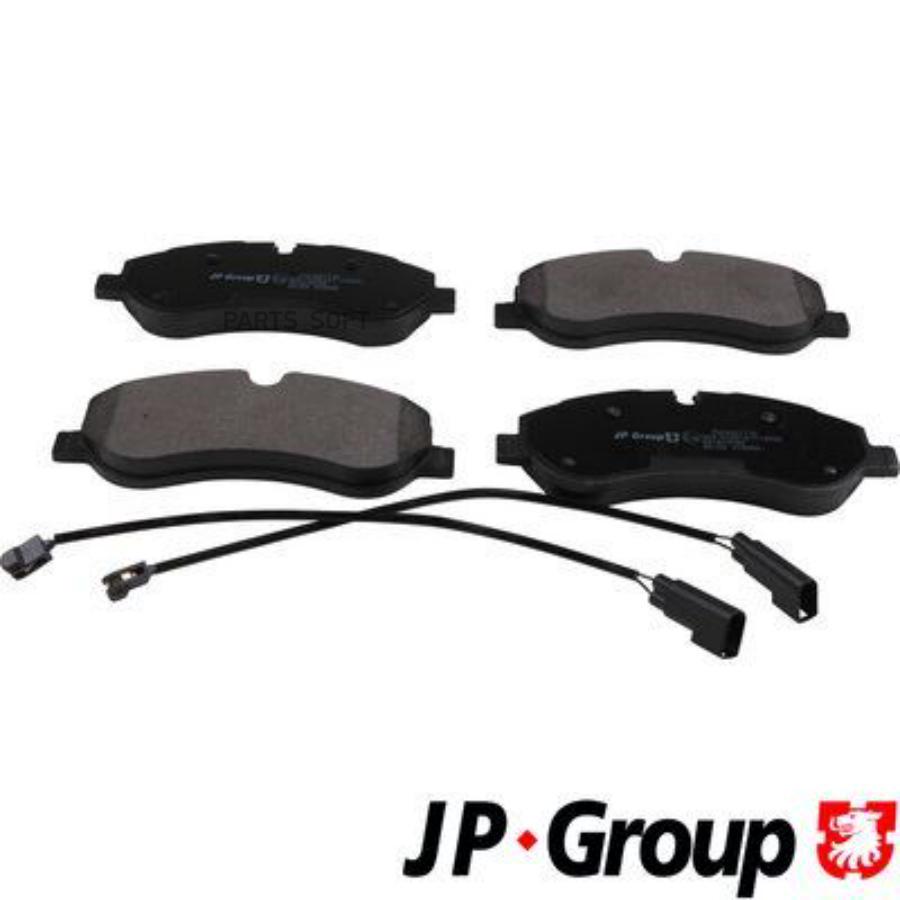 

JP GROUP 1563607710 Комплект тормозных колодок, дисковый тормоз () 1шт