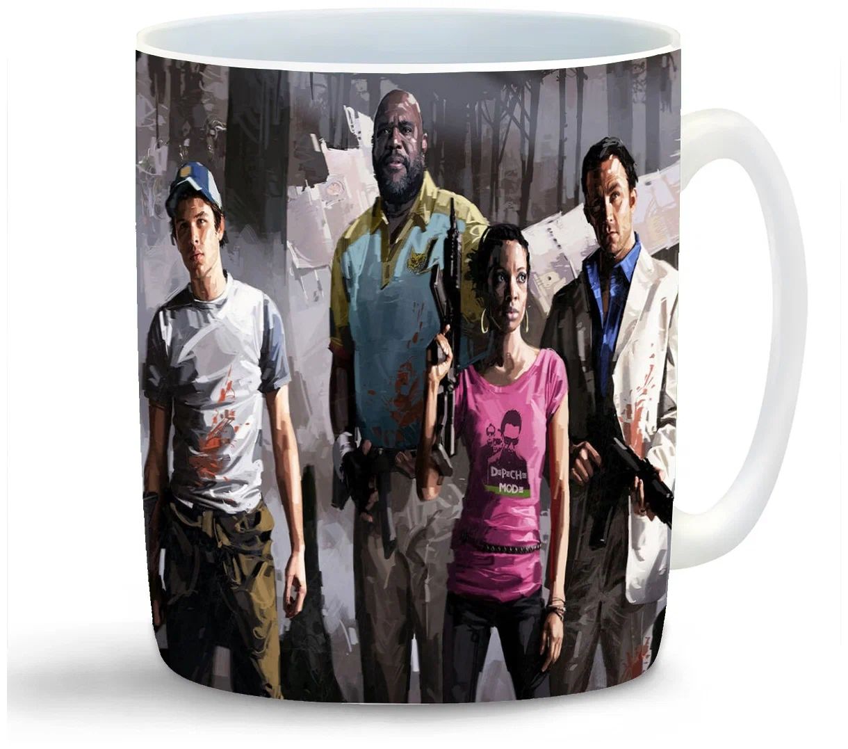 

Кружка CoolPodarok Left 4 Dead Болотная лихорадка