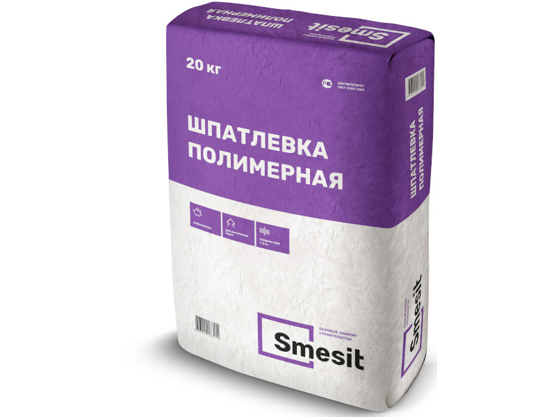 

Шпатлевка полимерная Smesit 20 кг *1/56