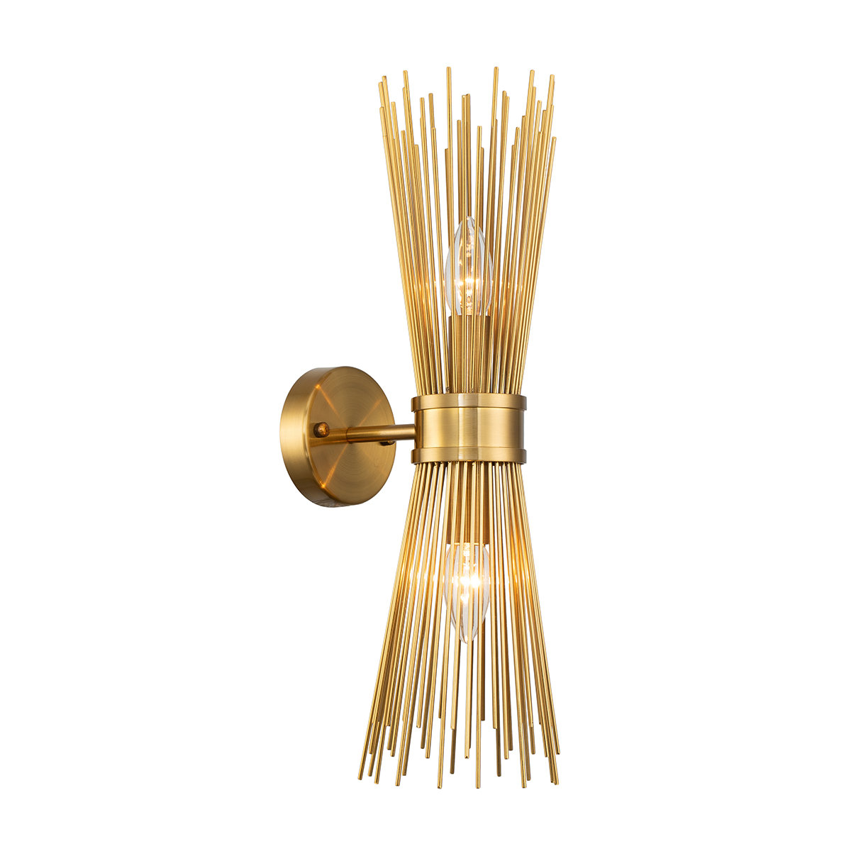 фото Настенный светильник delight collection romeo km1239w-2 brass