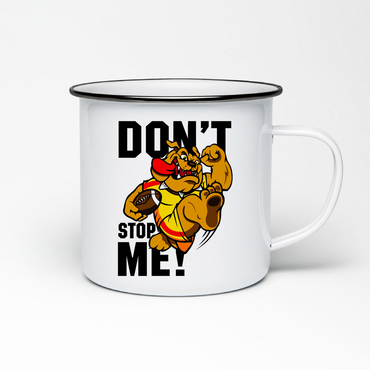 

Кружка металлическая CoolPodarok Прикол. Собака dont stop me
