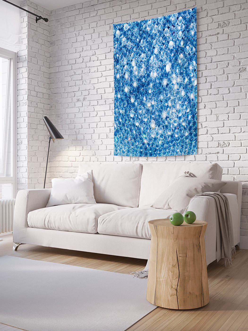 

Вертикальное фотопанно на стену JoyArty Сапфирное море 100x150 см, Сапфирное море