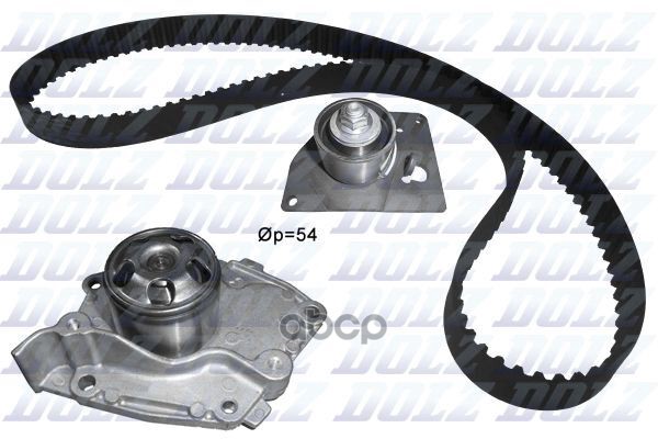 

DOLZ KD128 Водяной насос + комплект зубчатого ремня () 1шт