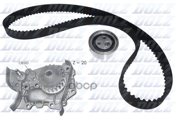 

DOLZ KD116 Водяной насос + комплект зубчатого ремня () 1шт