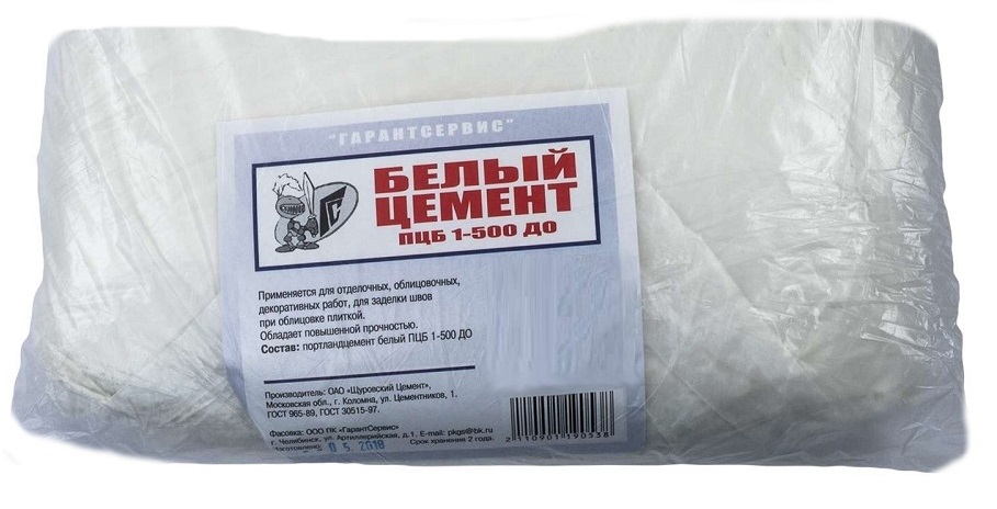 

Цемент белый, 3 кг