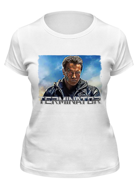 

Футболка женская Printio Terminator белая S, Белый, Terminator