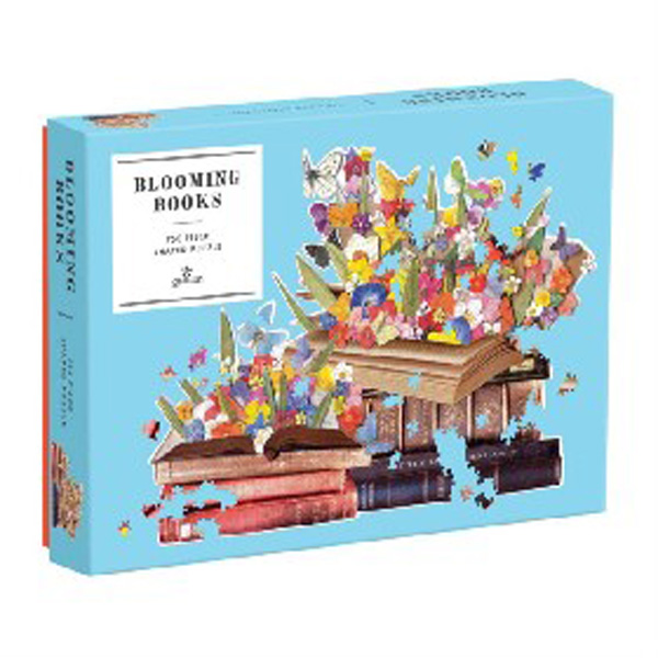 

Blooming books 750 piece shaped puzzle / Galison, Ben