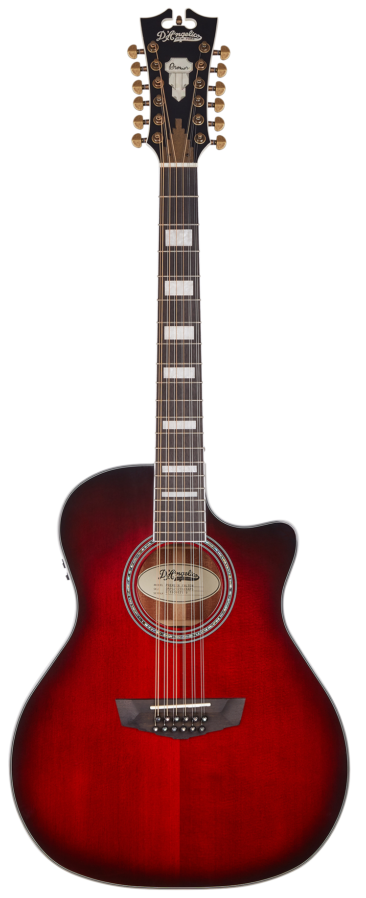 

Электроакустическая гитара DAngelico Premier Fulton TBCB, Premier Fulton TBCB