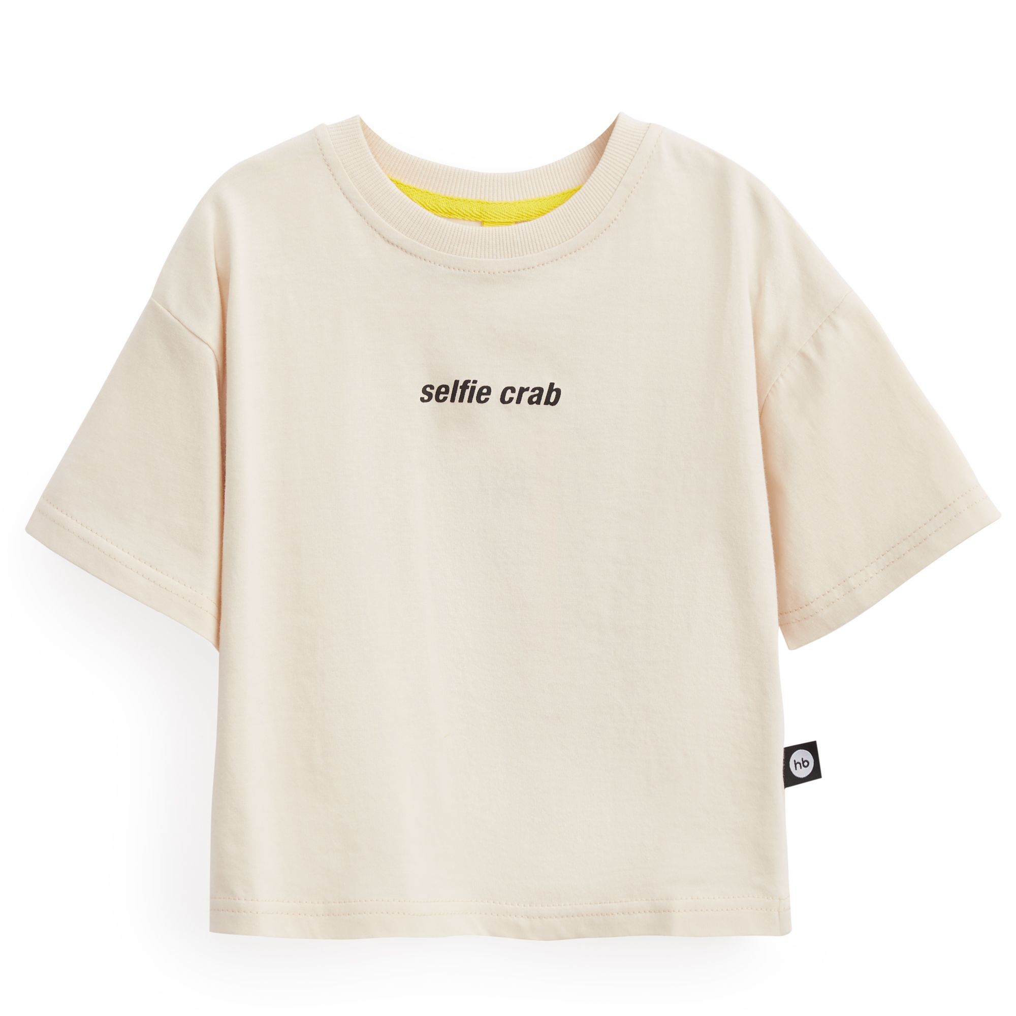

Футболка детская Happy Baby 88501, milky crab, 86, 88501