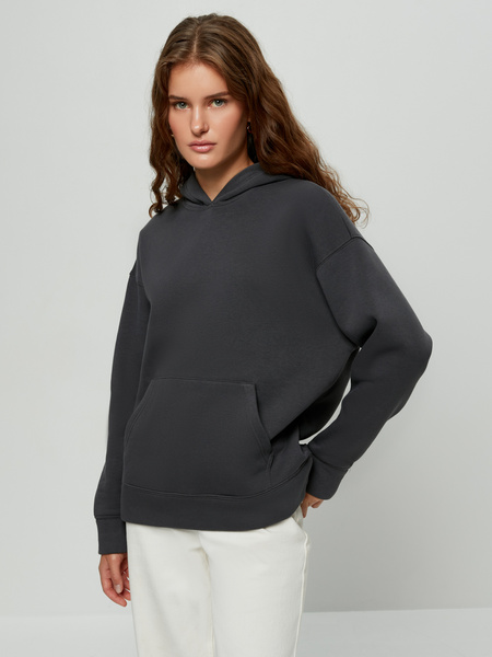 

Худи женское ZARINA 2368513404 серое XS, 2368513404
