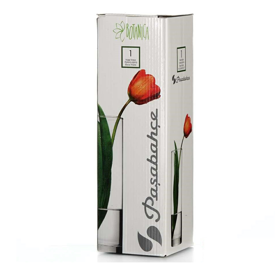 

Ваза Pasabahce Flora для цветов 7,9x26,5 см прозрачная