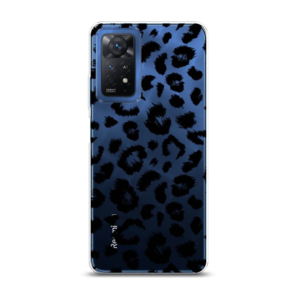 фото Силиконовый чехол "окрас леопарда фон" на xiaomi redmi note 11 pro 5g awog