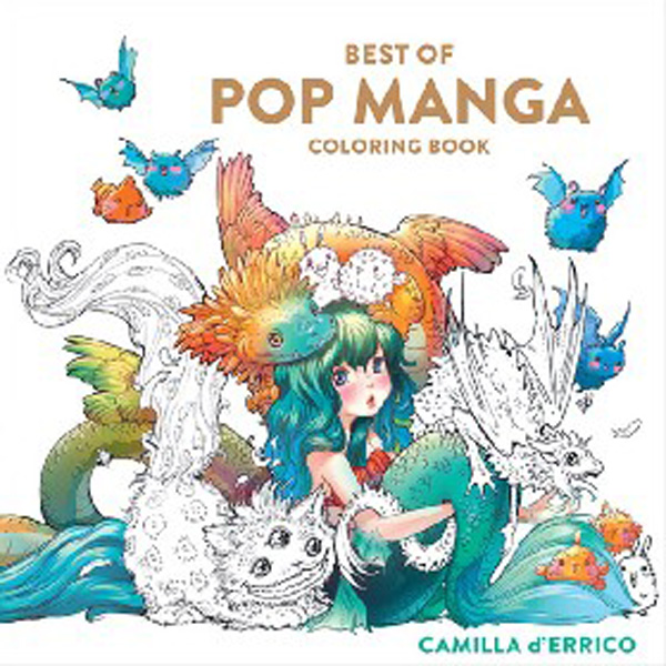 

Best Of Pop Manga Coloring Book / D'Errico, Camilla