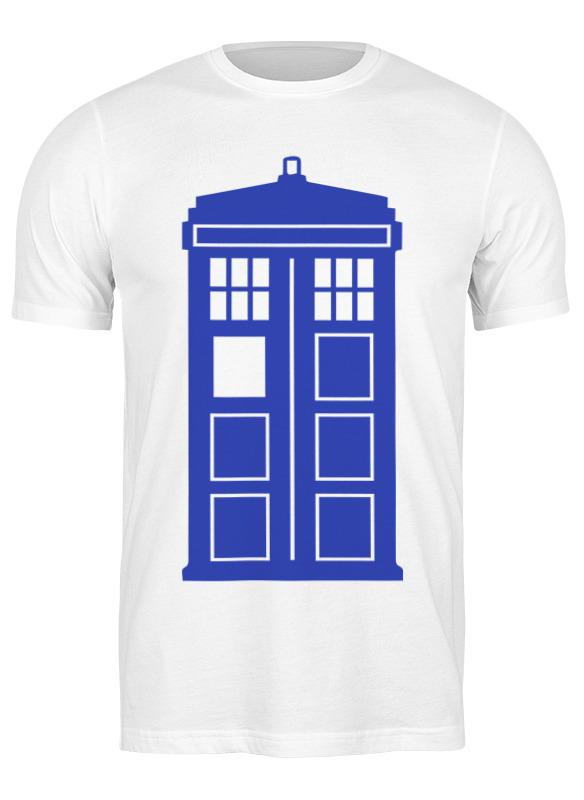 

Футболка мужская Printio Tardis (тардис) белая S, Белый, Tardis (тардис)