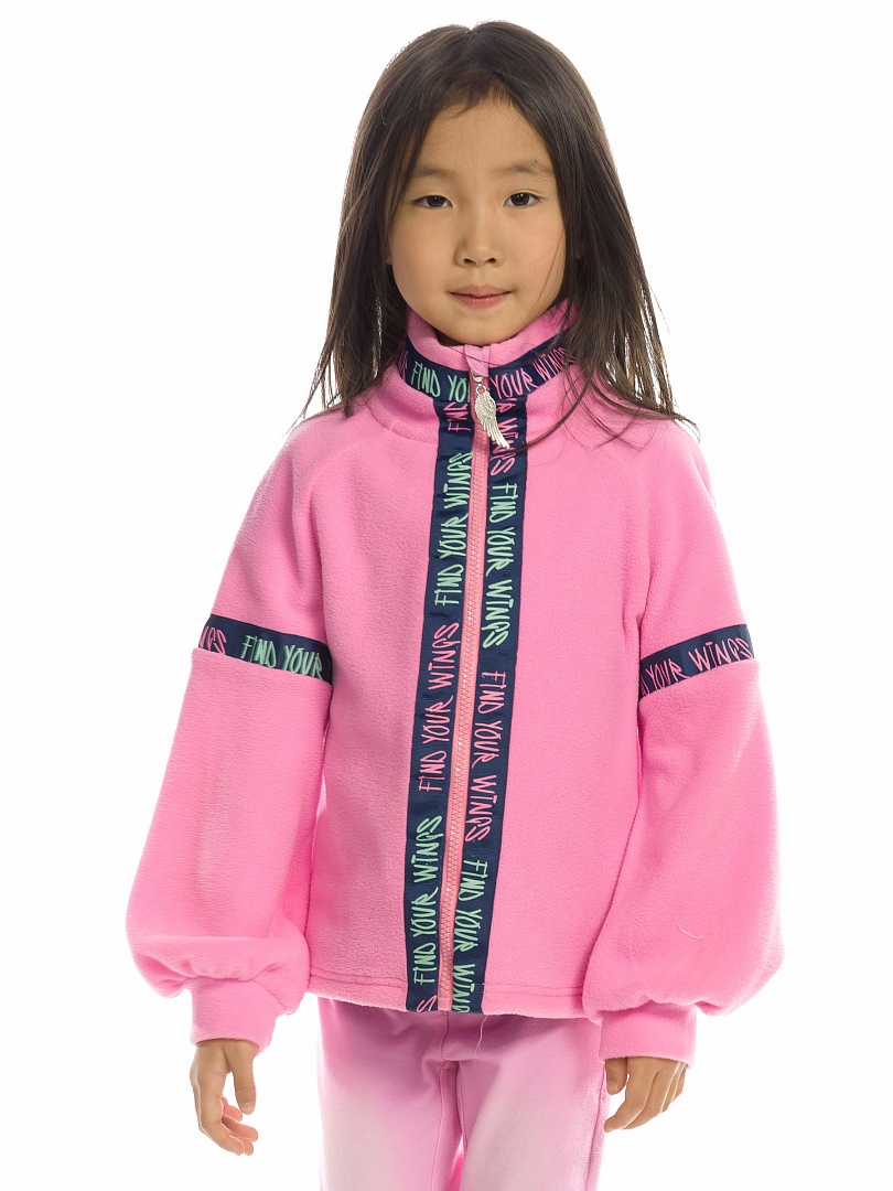 фото Куртка для девочки pelican gfxs3159/розовый(37) р.92 рост86-92