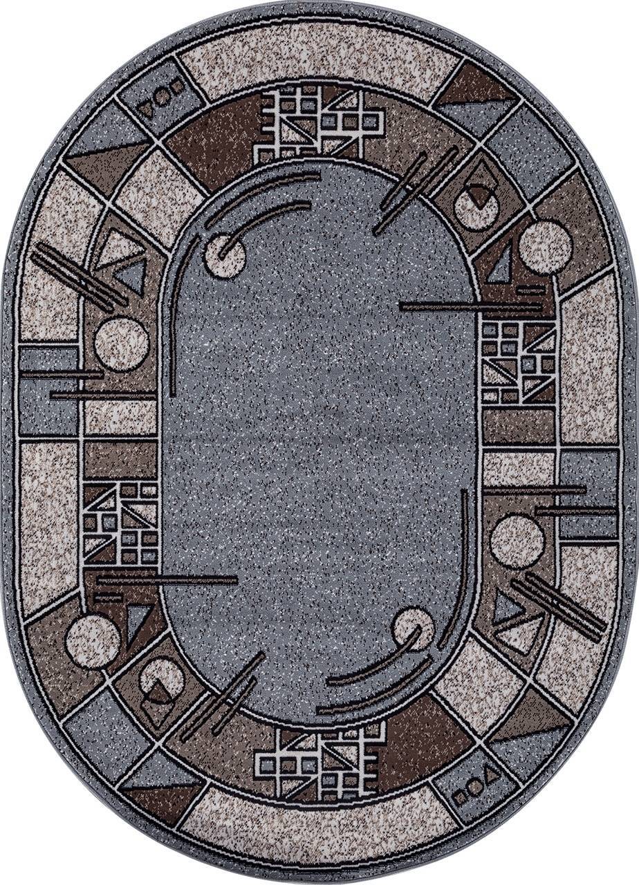 

Ковер SIERRA ALBINA 3 BLUE-BROWN 2 Овал