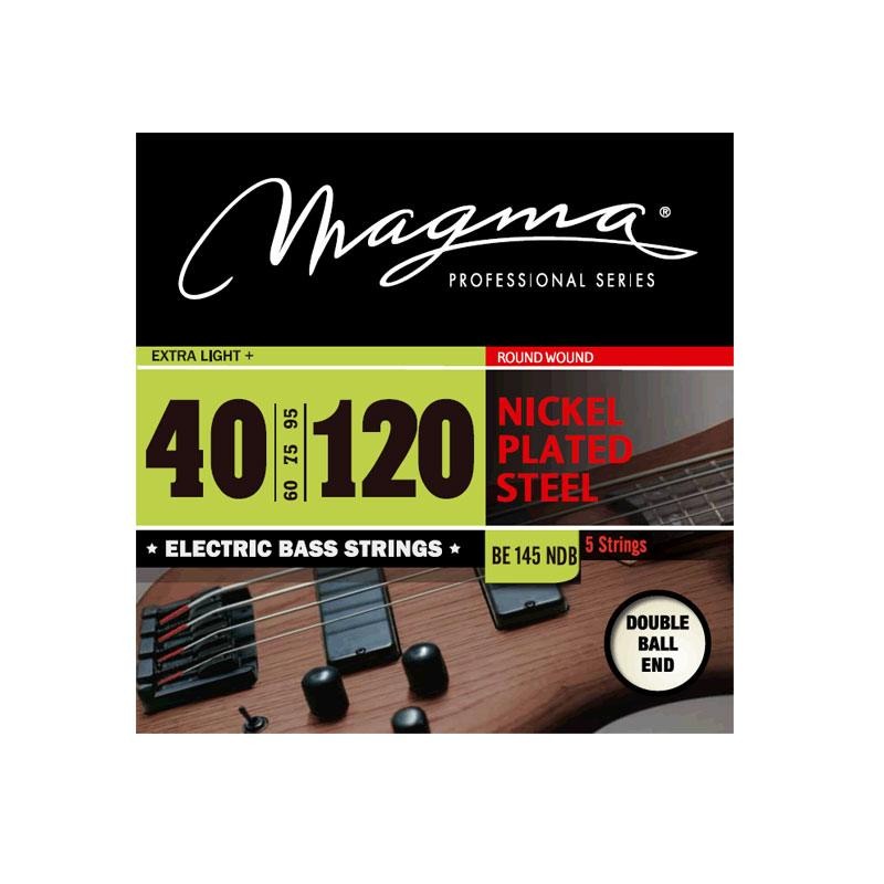 

Струны для 5-струнной бас-гитары Low B Double Ball End 40-120 Magma Strings BE145NDB, BE145NDB