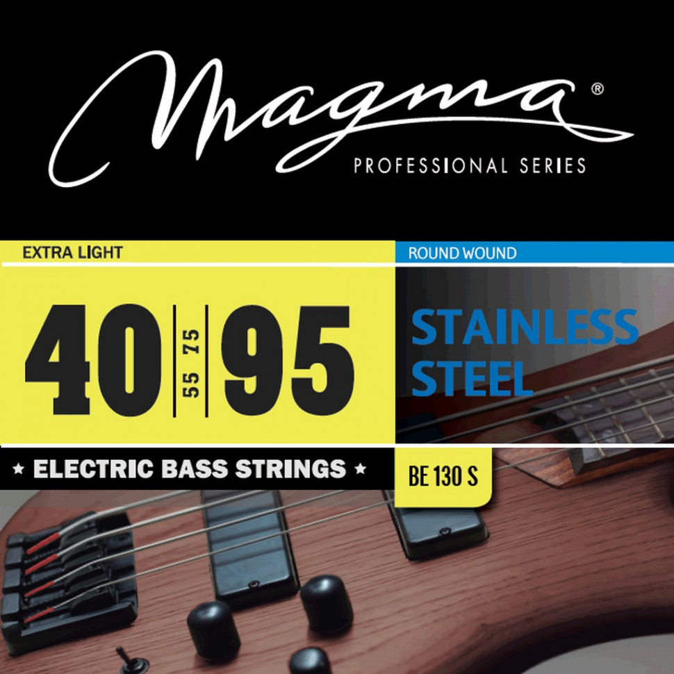 

Комплект струн для бас-гитары 40-95 Magma Strings BE130S, BE130S