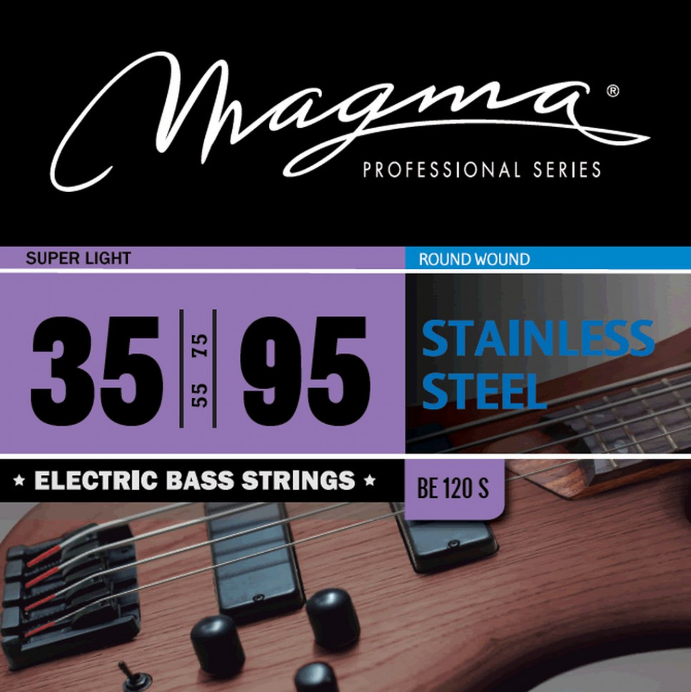 

Комплект струн для бас-гитары Magma Strings BE120S, BE120S