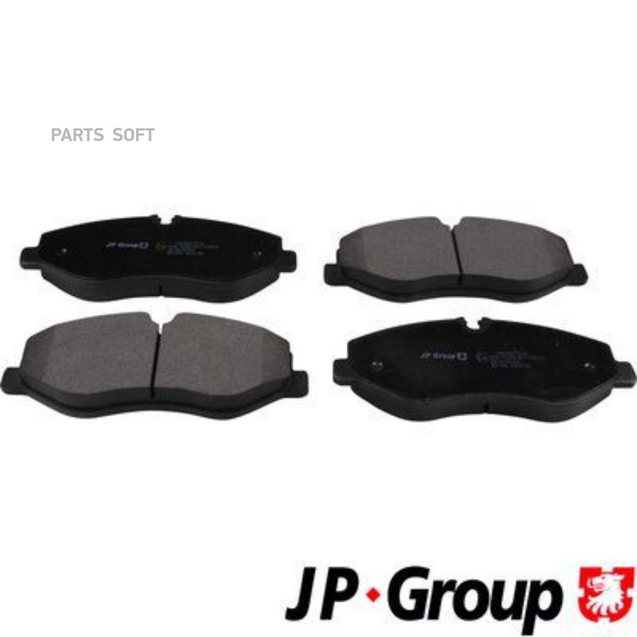 

JP GROUP 1363607310 Комплект тормозных колодок, дисковый тормоз () 1шт