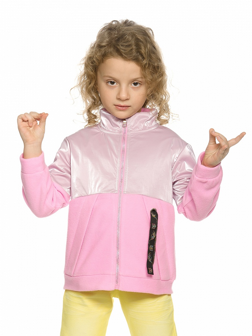 фото Куртка для девочки pelican gfxs3220/розовый(37) р.2 рост86-92