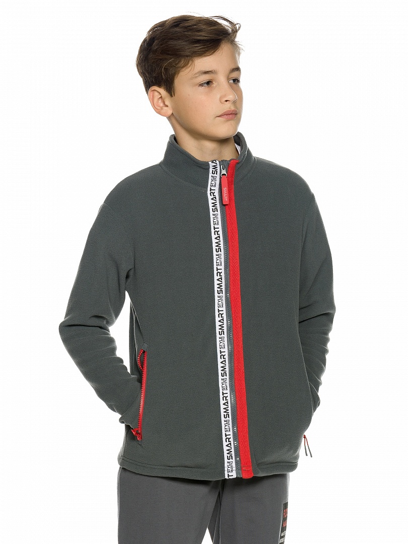 Куртка для мальчика Pelican BFXS4216/Темно-серый(43) р.7 рост116-122