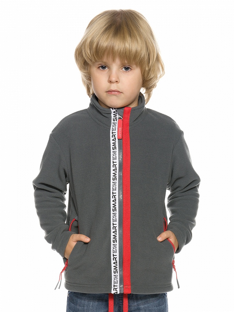 Куртка для мальчика Pelican BFXS3216/Темно-серый(43) р.3 рост92-98