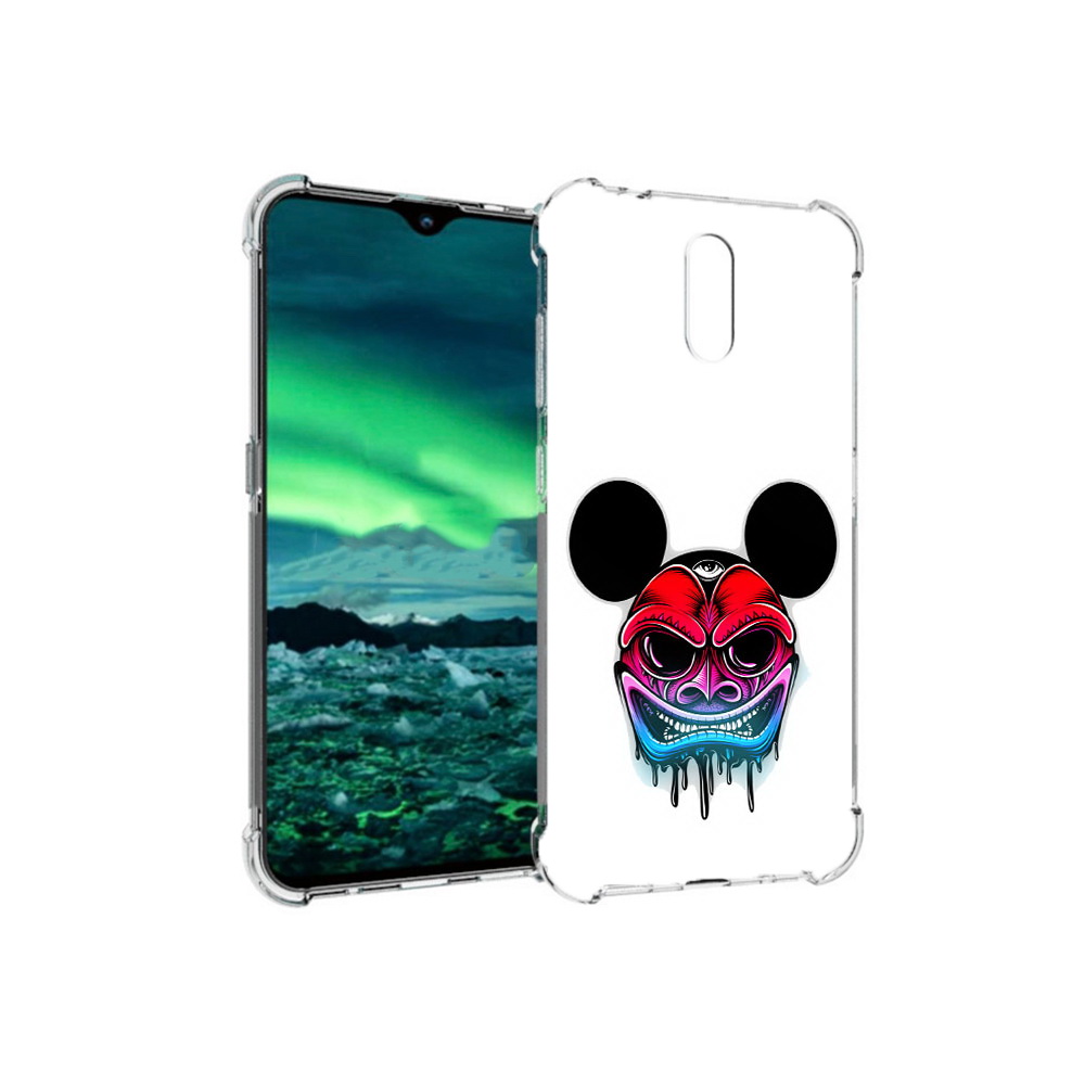 

Чехол MyPads Tocco для Nokia 2.3 микки в маске (PT142254.97.473), Прозрачный, Tocco