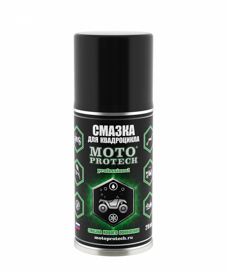 

Смазка Motoprotech для квадроцикла, 210 мл, Прозрачный, 027545