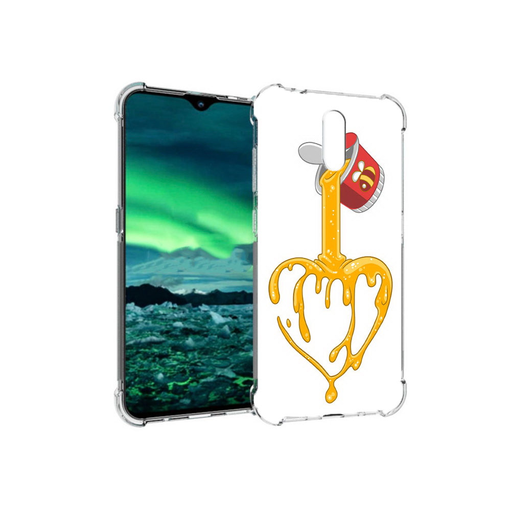 

Чехол MyPads Tocco для Nokia 2.3 медовое сердце (PT142254.97.471), Прозрачный, Tocco