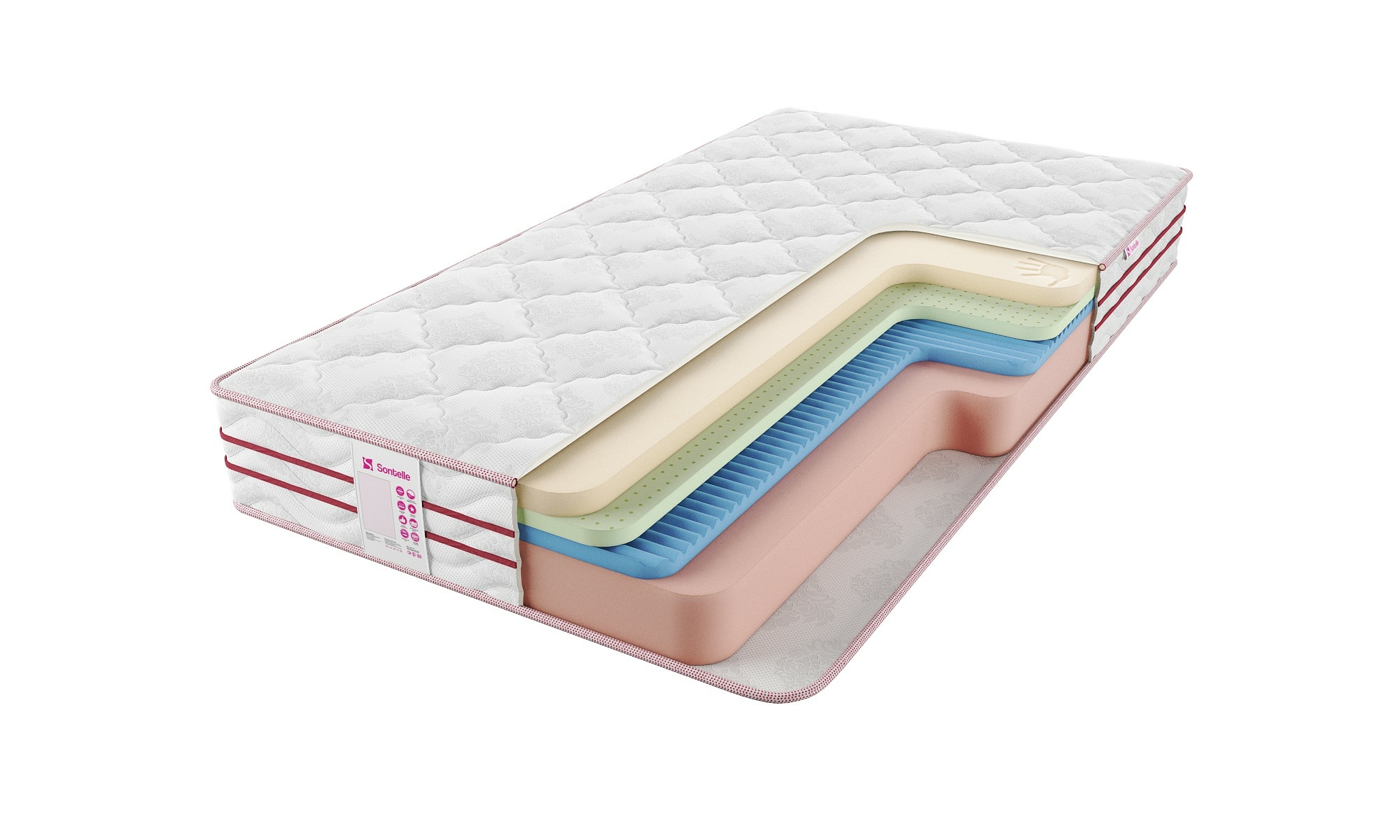 

Матрас Sontelle Solo Soft Aloe 115х185, Solo Soft Aloe