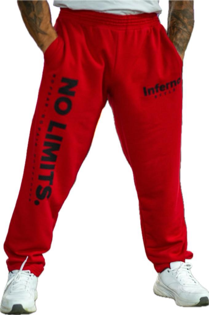 

Спортивные брюки мужские INFERNO style Б-003-001 красные M, Красный, Б-003-001