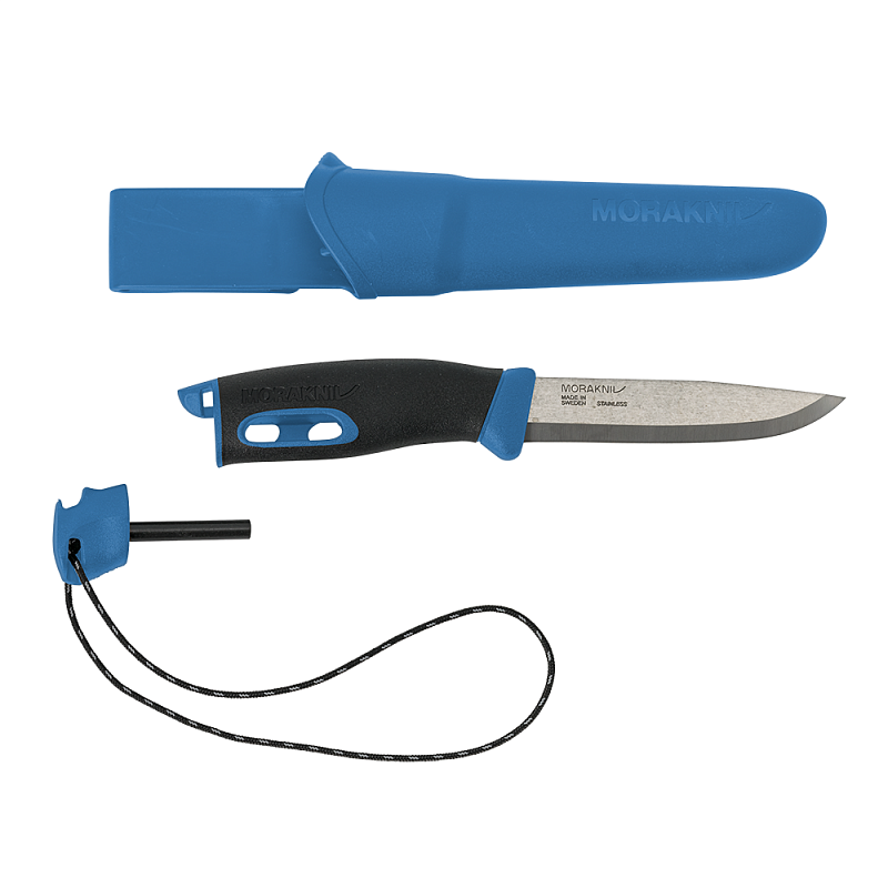 фото Нож morakniv spark blue, нержавеющая сталь, цвет синий