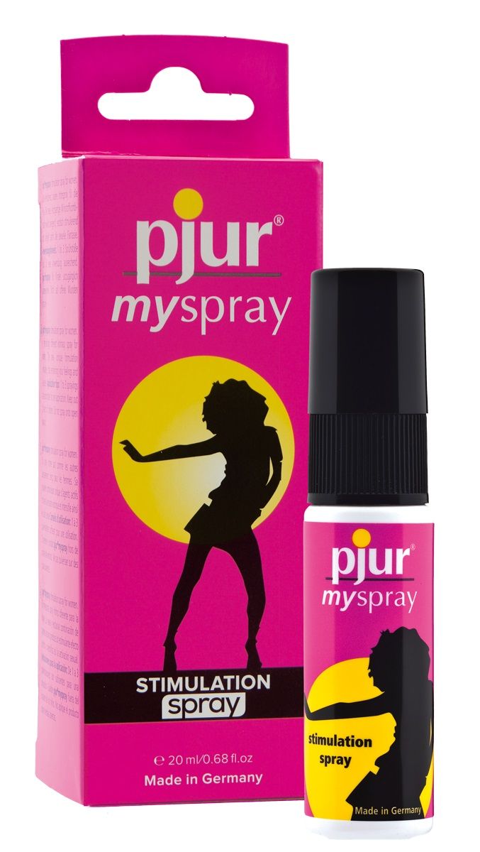 

Возбуждающий женский спрей Взрослая жизнь pjur MYSPRAY на водной основе 20 мл