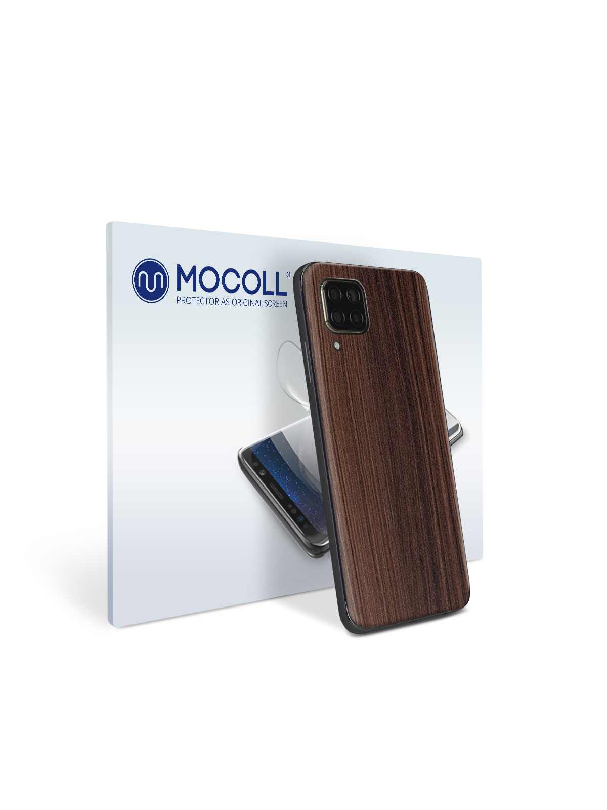 

Пленка защитная MOCOLL для задней панели Huawei P9 Lite Дерево Ясень Шимо