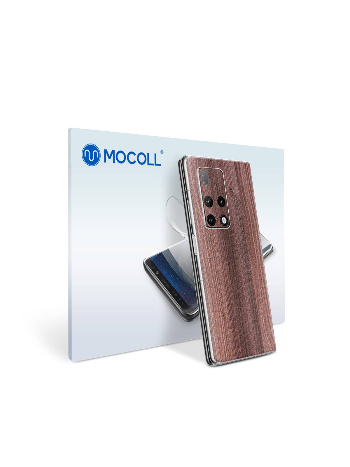 

Пленка защитная MOCOLL для задней панели Huawei Mate X2 Дерево Вишня Кинстон, Mate X2