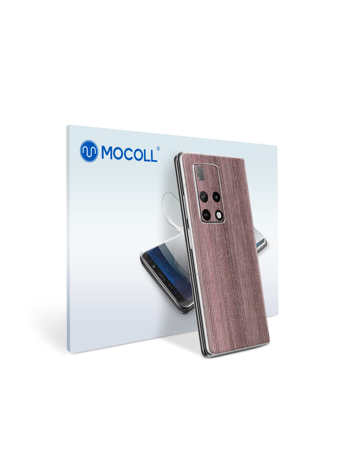 

Пленка защитная MOCOLL для задней панели Huawei Mate X2 Дерево Дуб Сонома, Mate X2