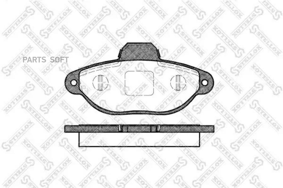 

Тормозные колодки Stellox 425020SX