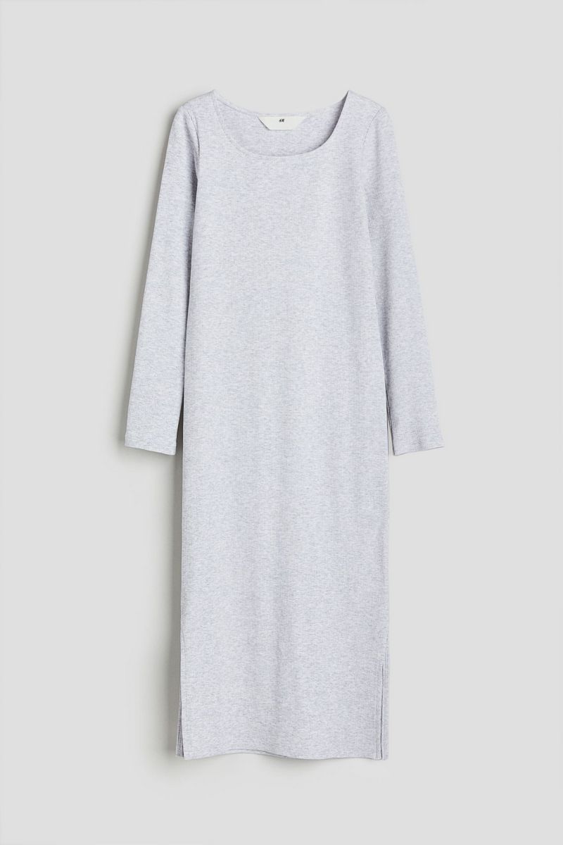 

Платье детское H&M 1215042, Светло-серый крапчатый, 134, 1215042