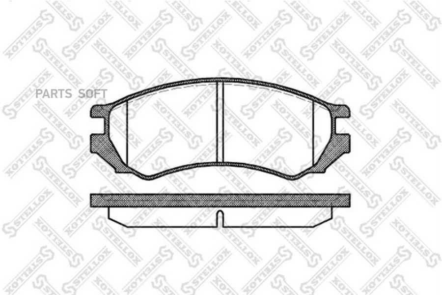 

Тормозные колодки Stellox 355000SX